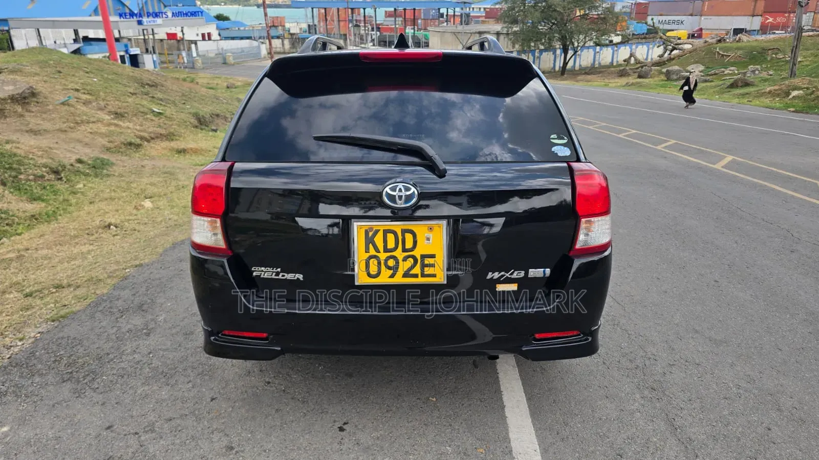 Toyota Corolla Fielder 2014 Black