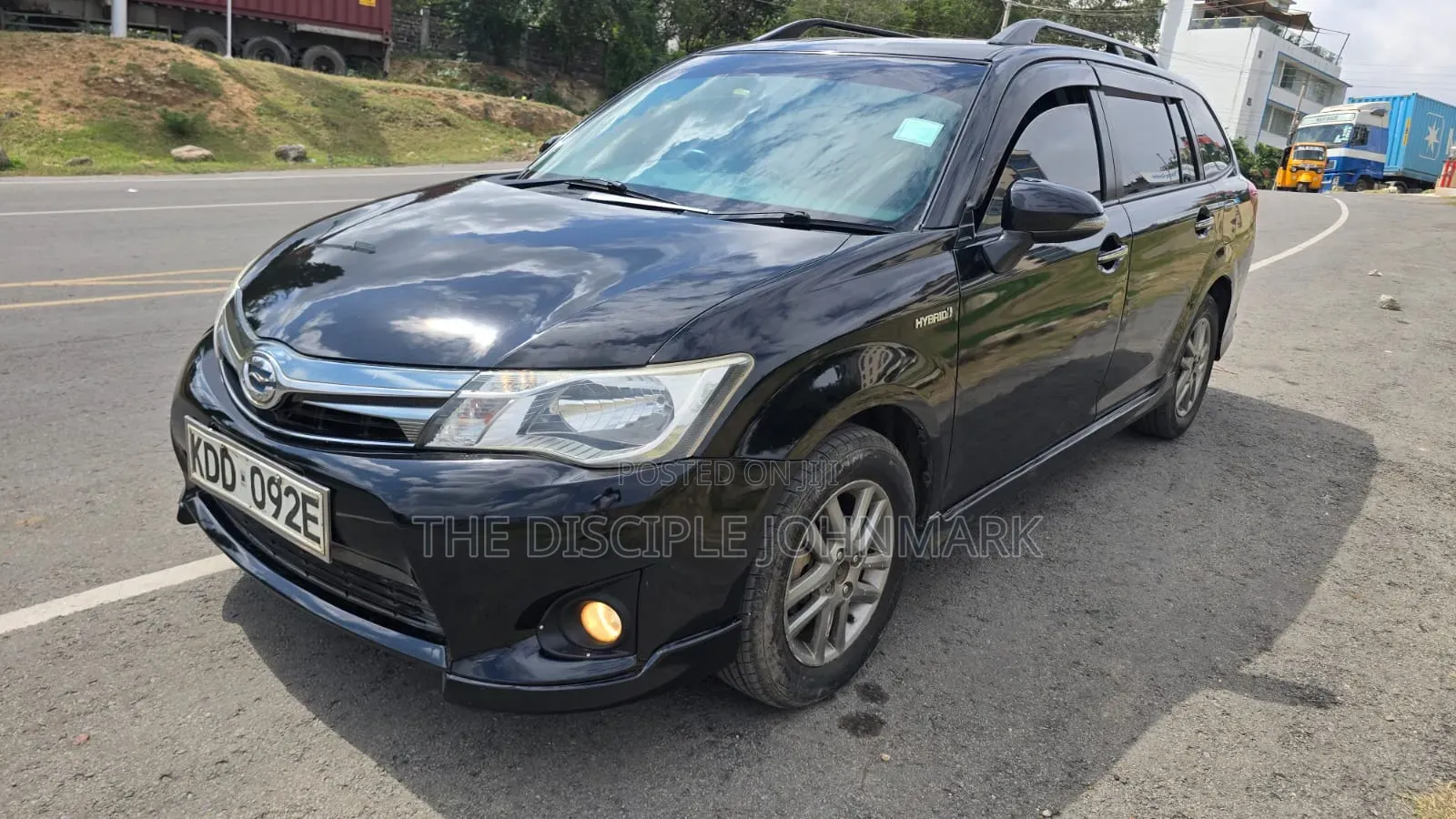 Toyota Corolla Fielder 2014 Black