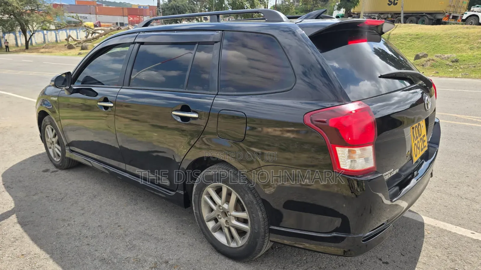 Toyota Corolla Fielder 2014 Black