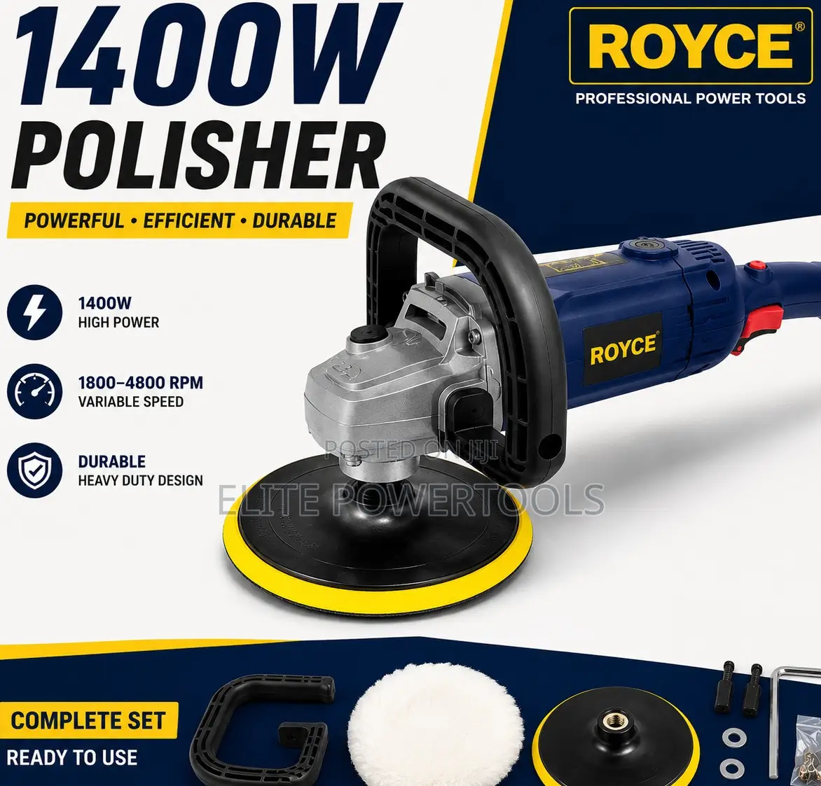 Royce 180mm Electric Polishing Machine