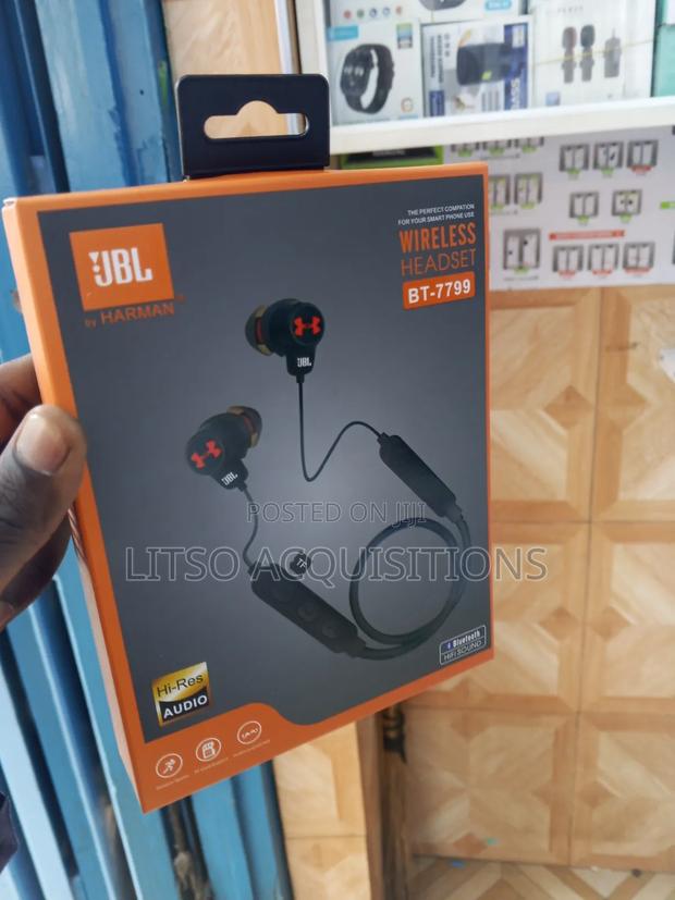 JBL BT-7799 Wireless Bluetooth Neckband Earphones With TF Card Support - main view