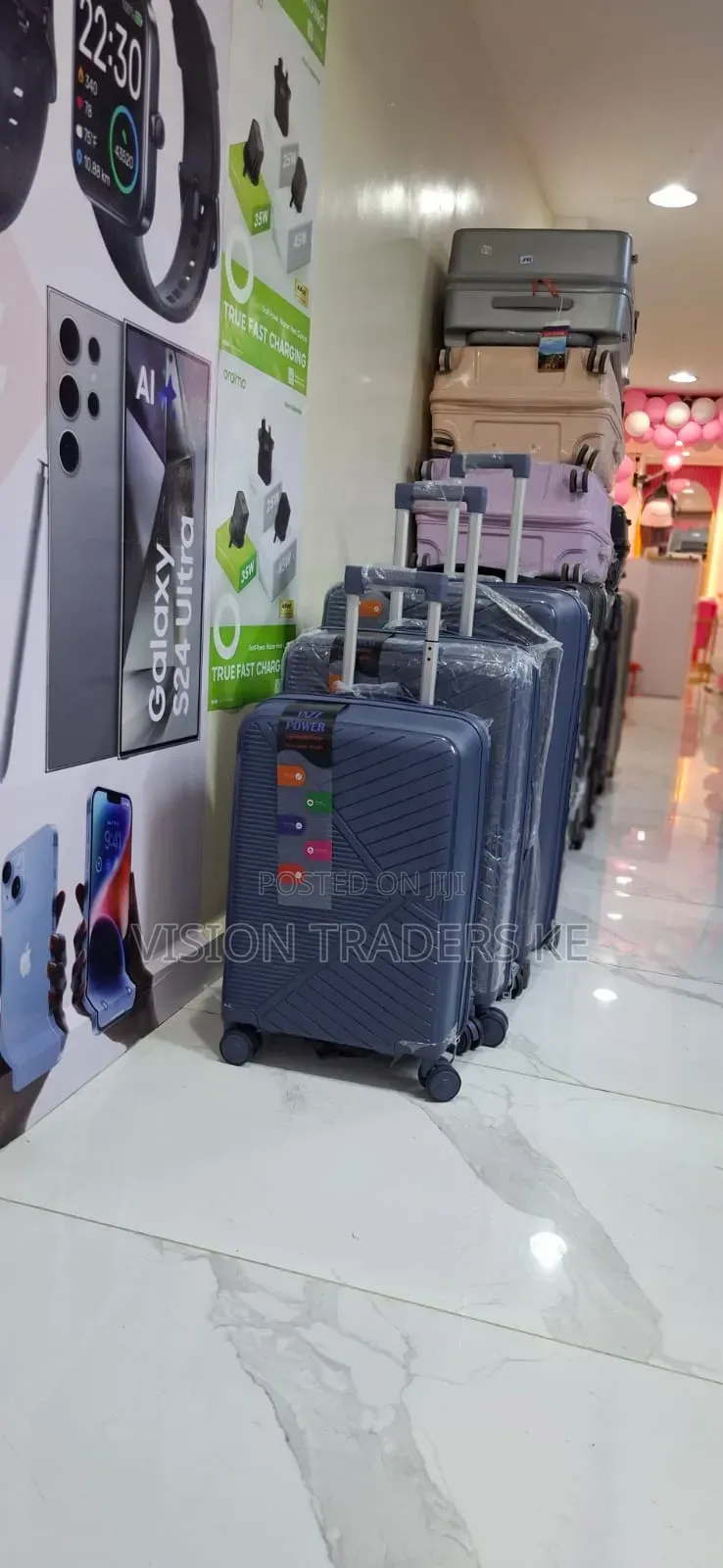 Unbreakable Rubber Suitcase Pp 3-in-1 Suitcase Set Size 2