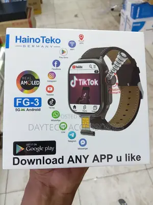 Haino Teko Fg-3 5G Android Smart Watch Sim Card Support.