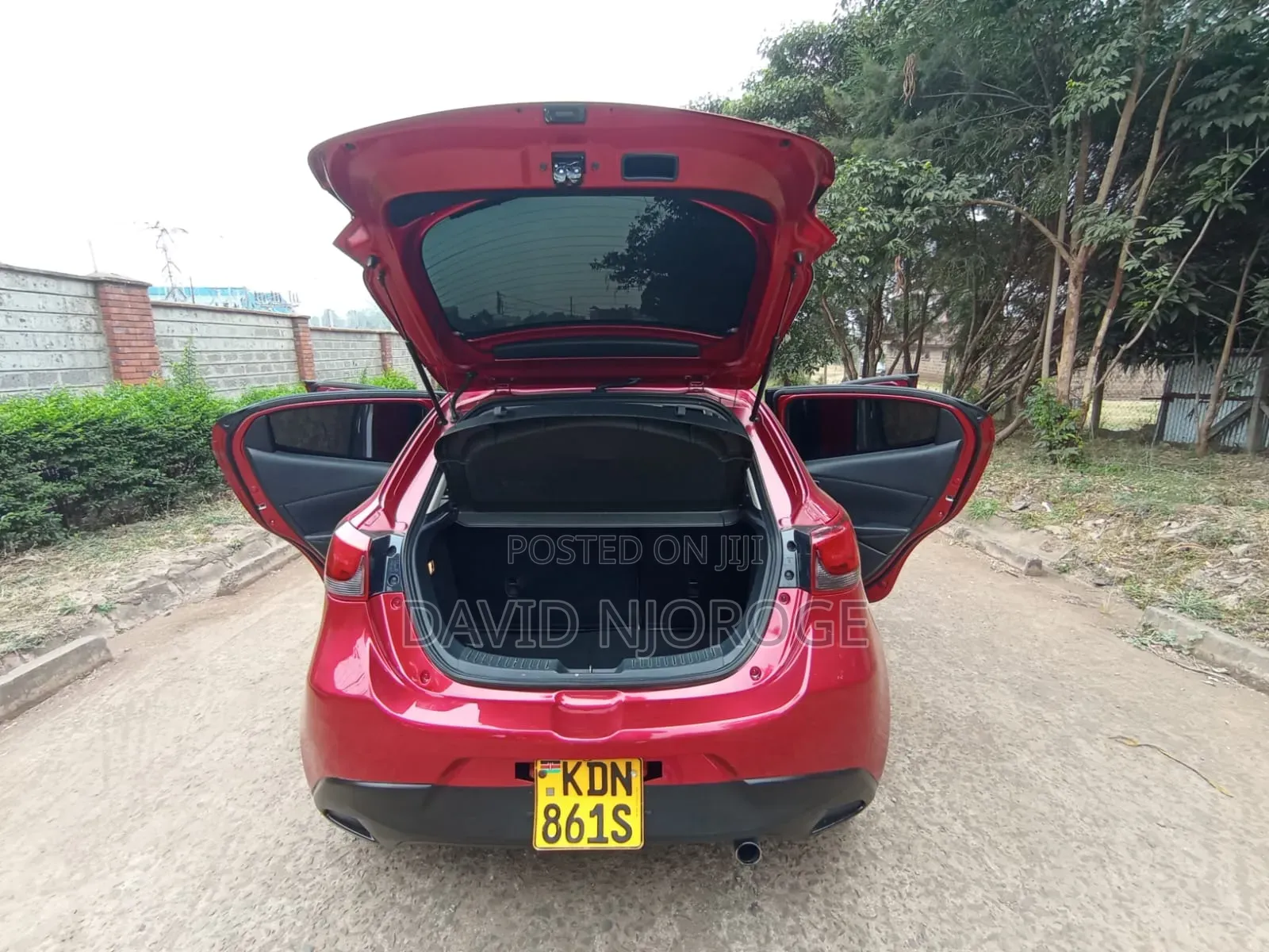 Mazda Demio 2016 Red
