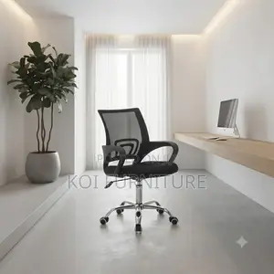 Office Chairs; Mid Backrest Ergonomic 360 Swivel Office Seat