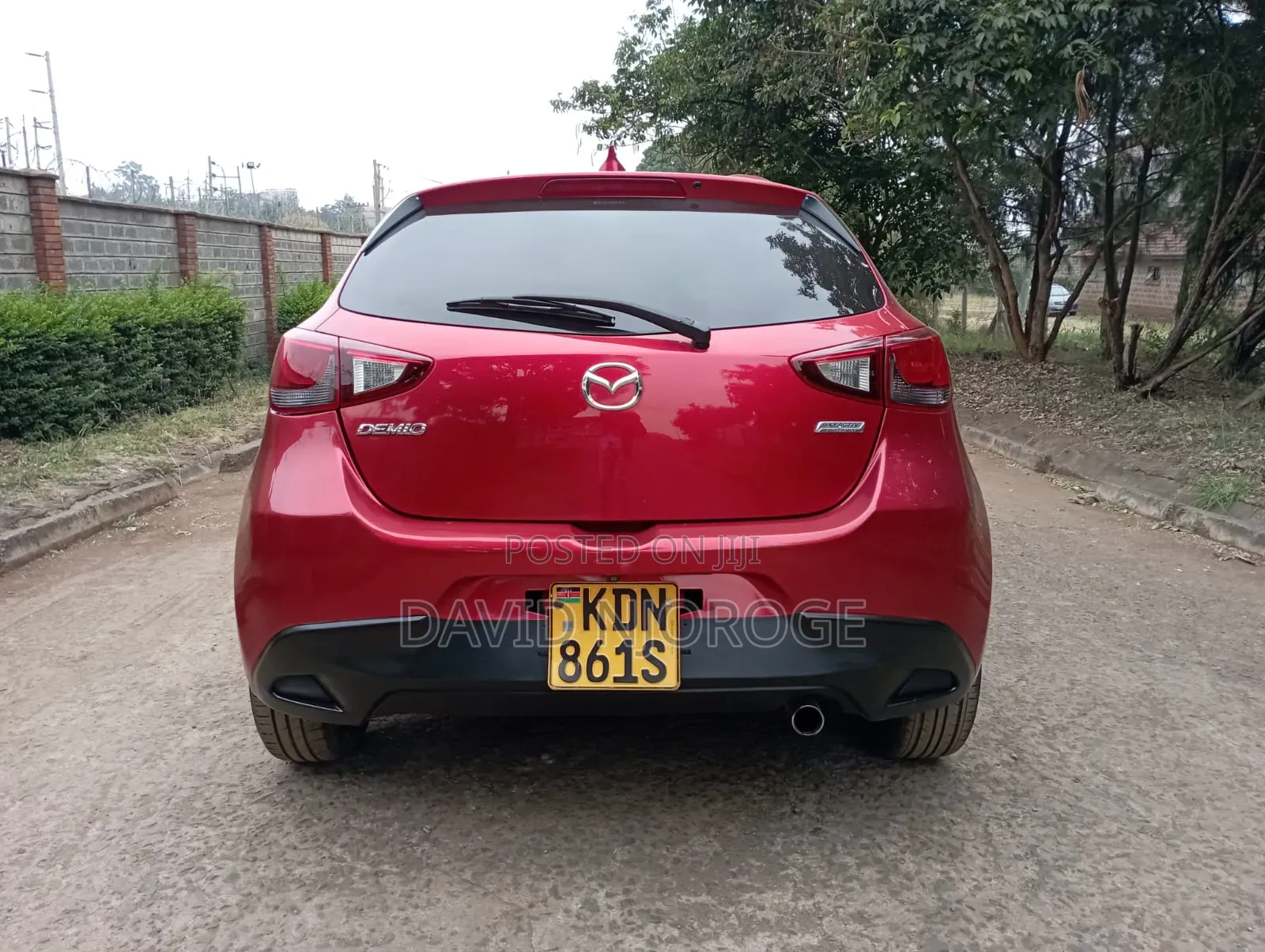 Mazda Demio 2016 Red