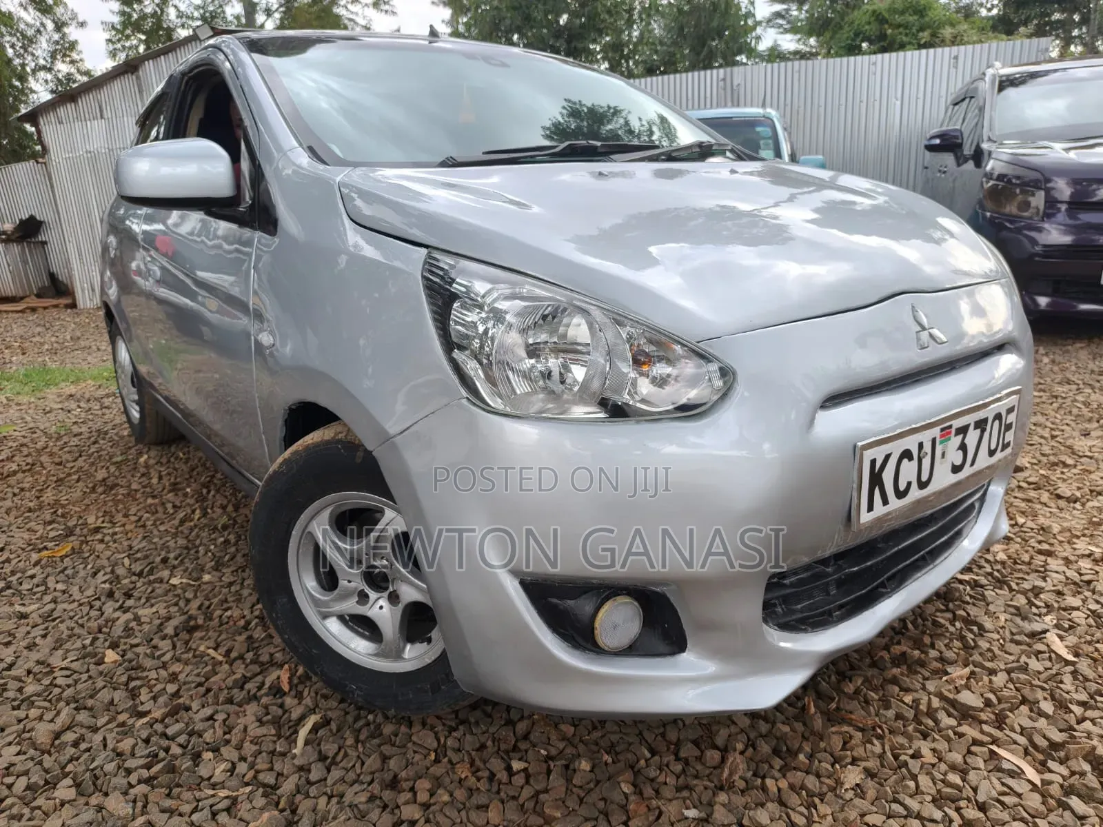 Mitsubishi Mirage 2012 Silver