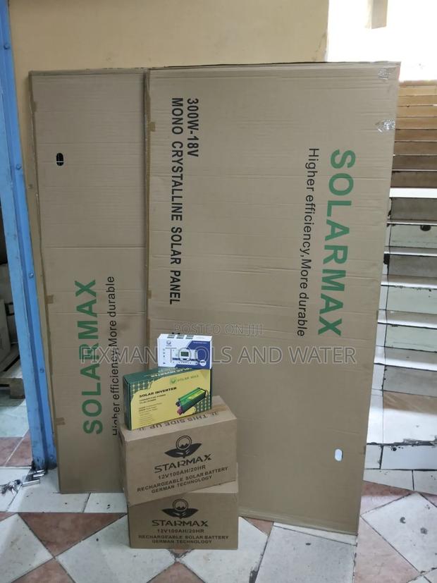 Top Solar Powered System 2 and 3 Bedroom Set 1500 Watts - main view
