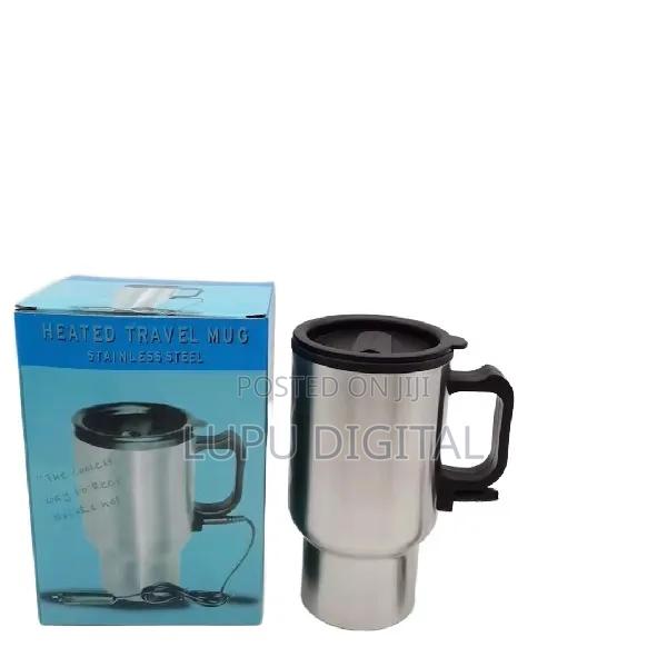 450ML 12V Smart Heating Travel Mug Stainless Steel
