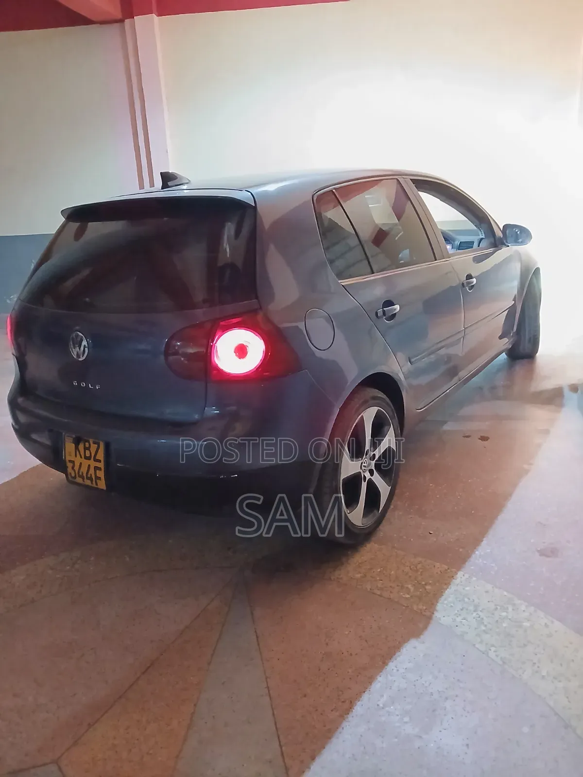 Volkswagen Golf 2007 Blue