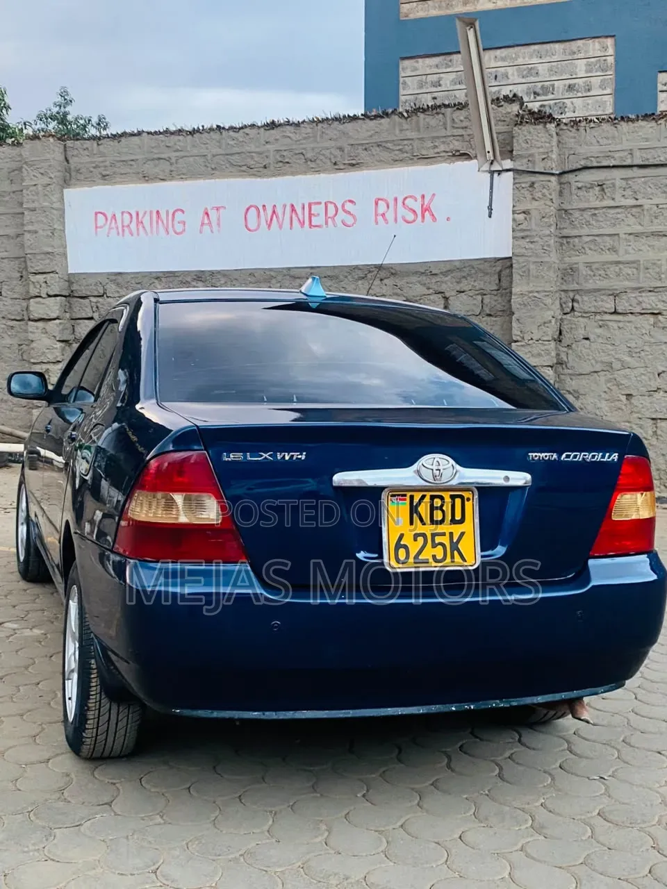 Toyota Corolla 2005 Blue