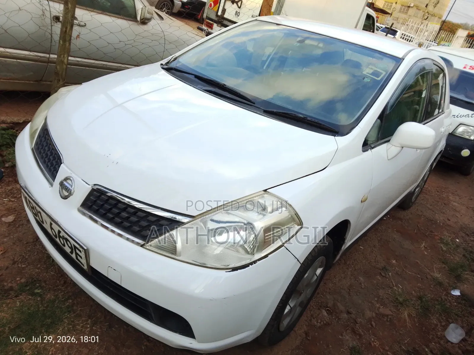 Nissan Tiida 2006 White