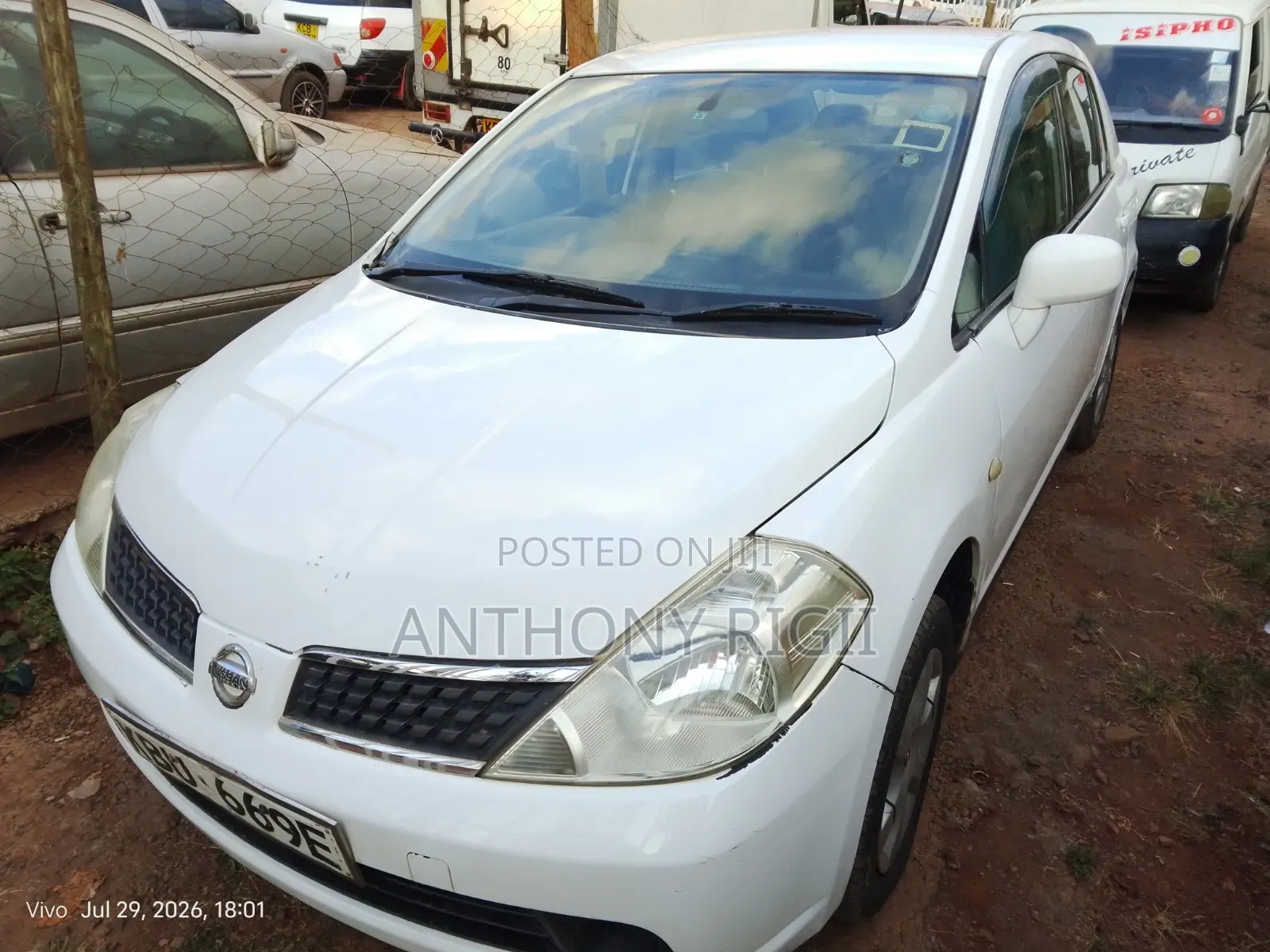 Nissan Tiida 2006 White