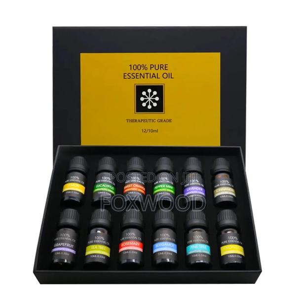 12pc Set 100% Pure Natural Aromatherapy Essential Oils - main view