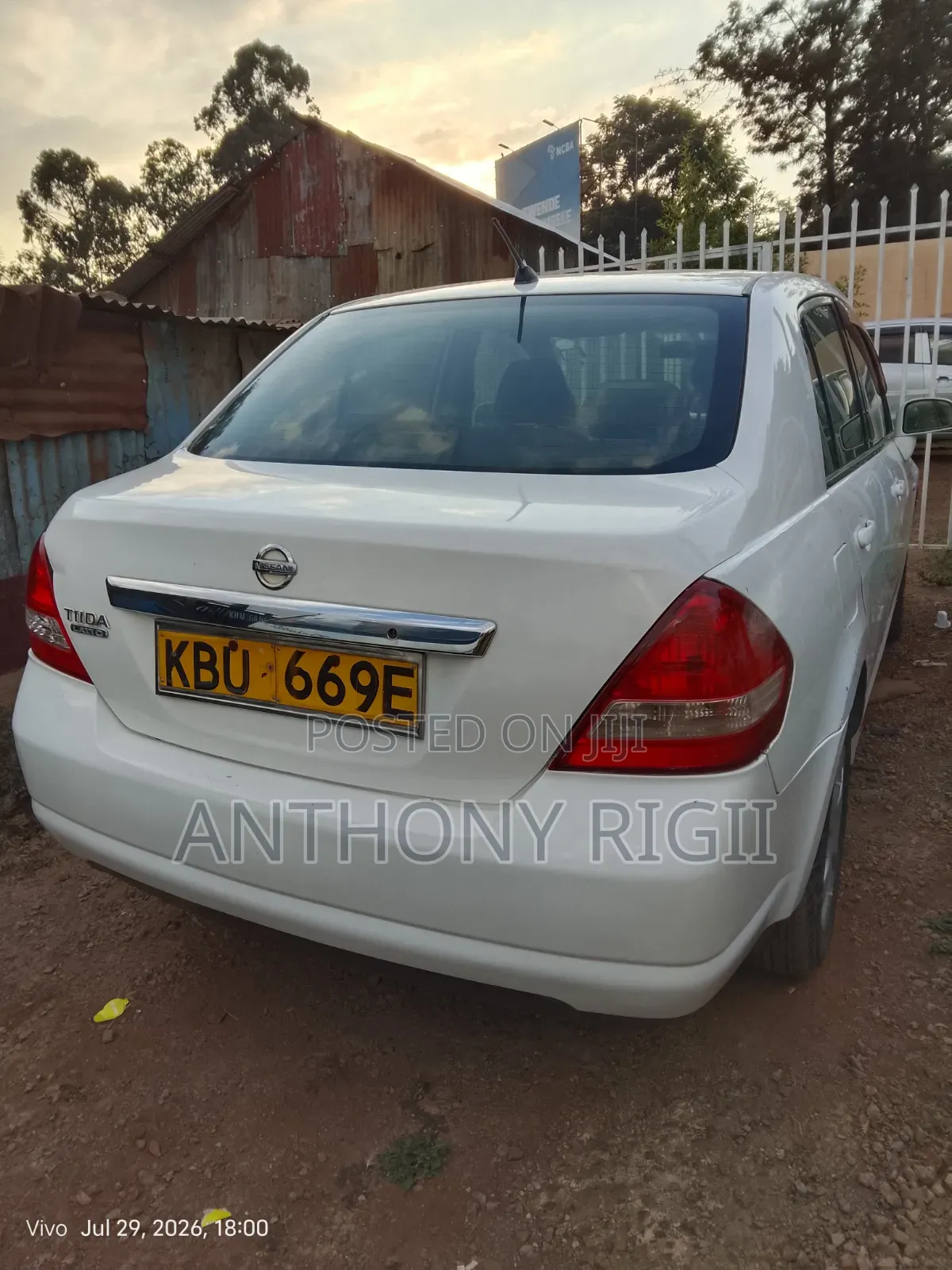 Nissan Tiida 2006 White
