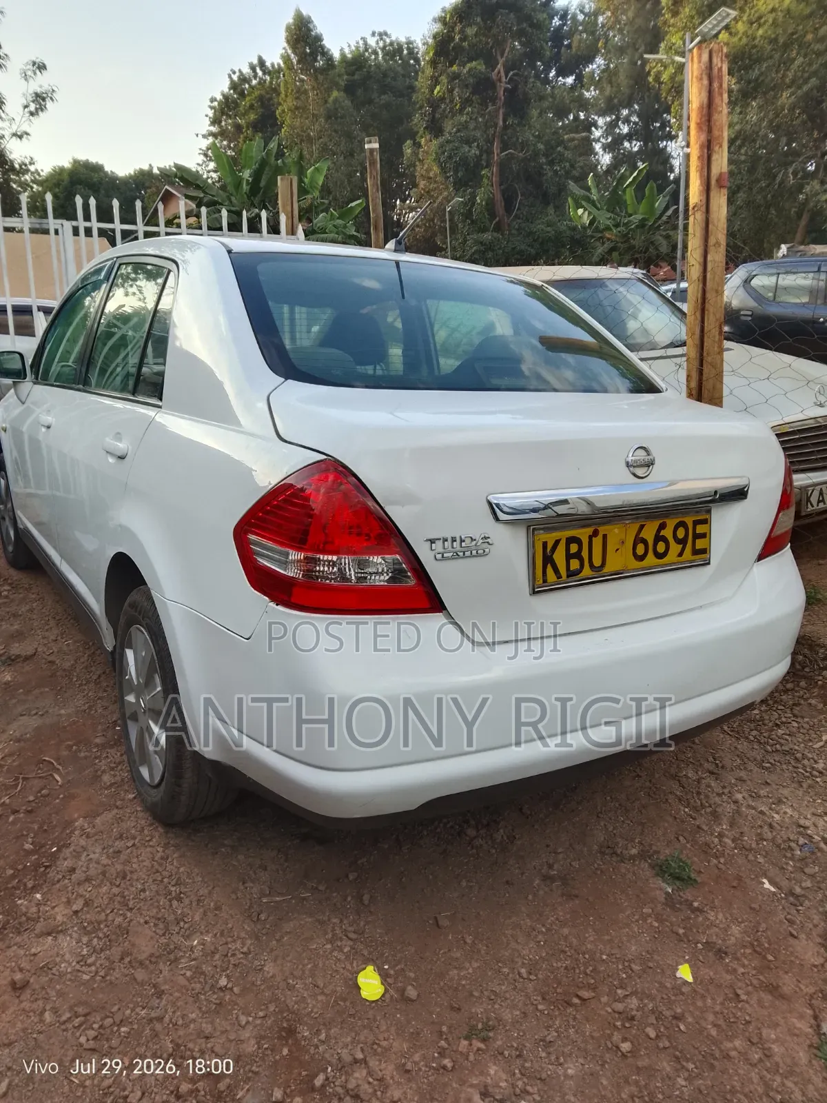 Nissan Tiida 2006 White