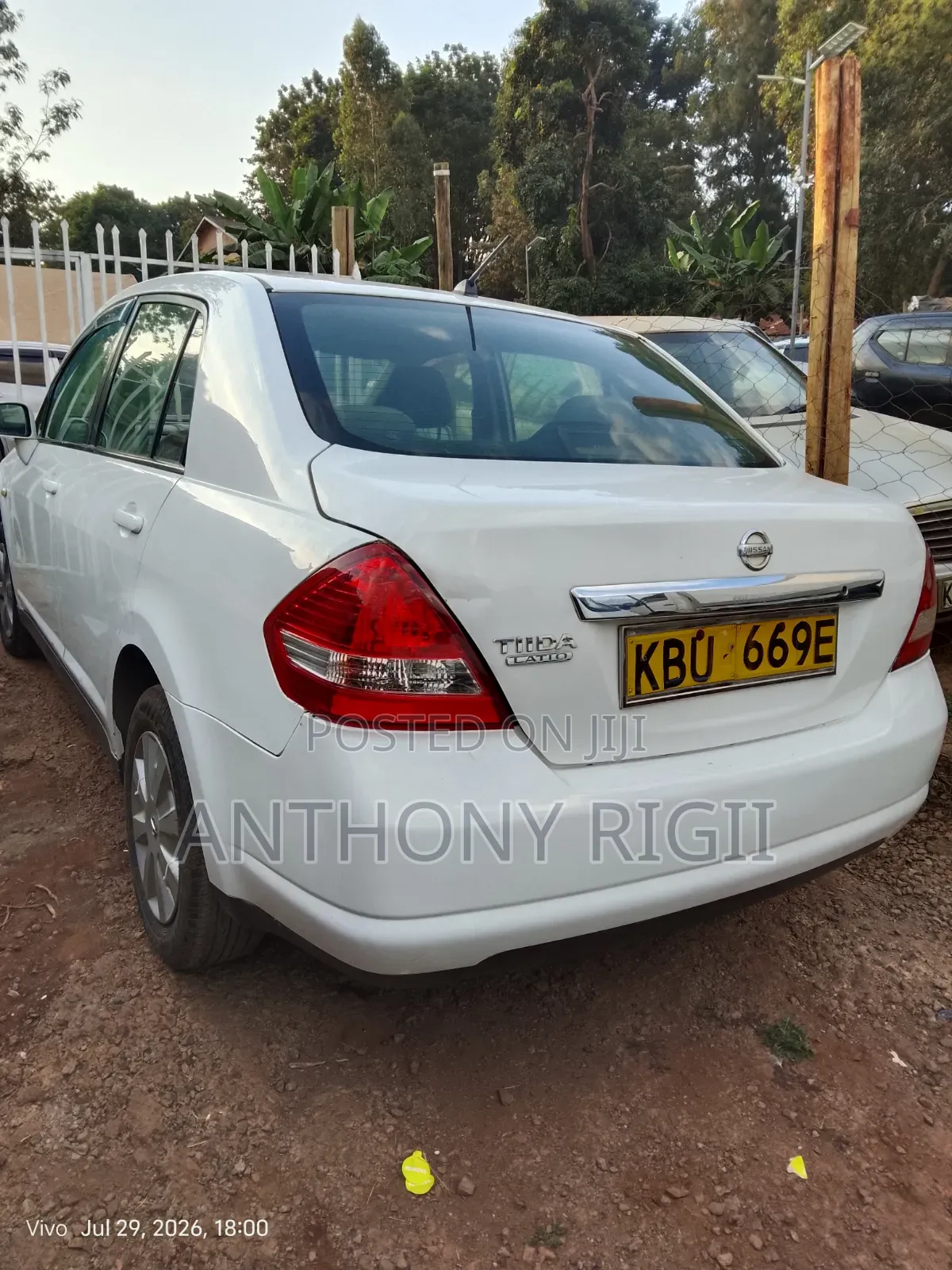 Nissan Tiida 2006 White