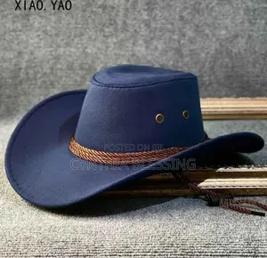 Light Brown Fashion Cowboy Hat_d1