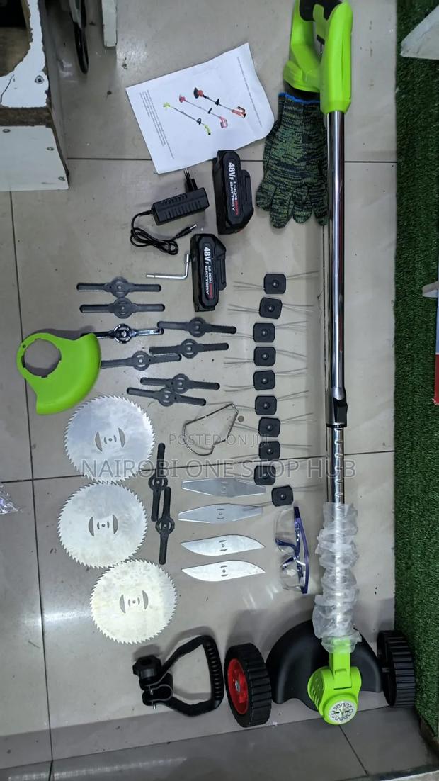Cordless 48V Brush Cutter / Grass Trimmer Combo