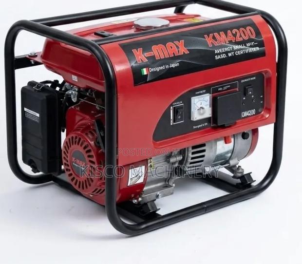 K-Max 1.2kW Portable Generator (4-Stroke, Recoil Start) - thumbnail 2