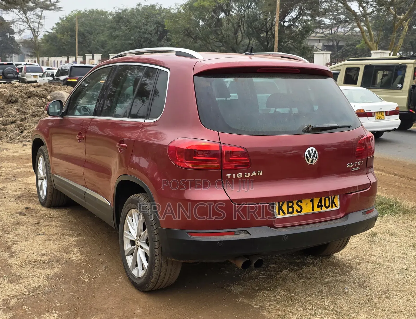 Volkswagen Tiguan 2012 Maroon