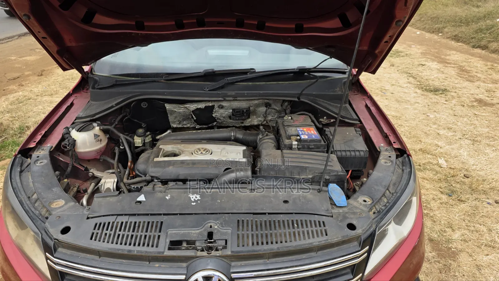 Volkswagen Tiguan 2012 Maroon