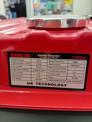 Cigma UK 3500io 3.5kva Petrol Inverter Generator