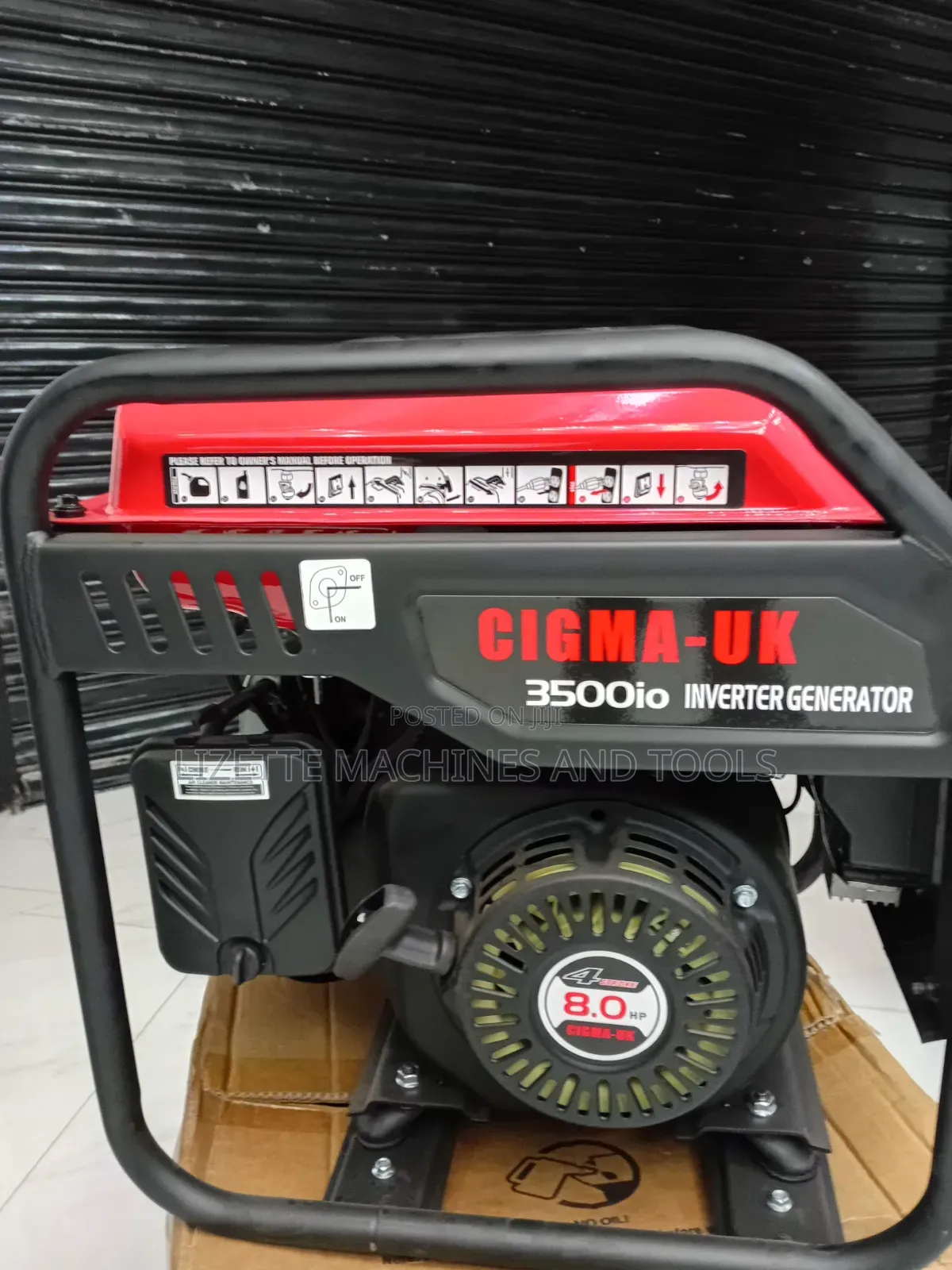 Cigma UK 3500io 3.5kva Petrol Inverter Generator