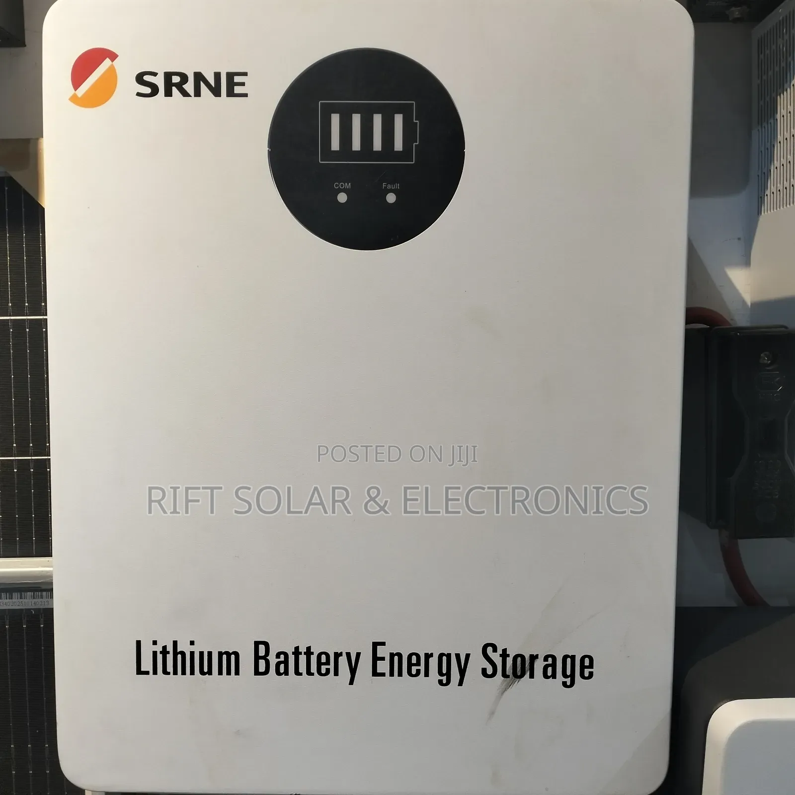 SRNE 3kva Hybrid Inverter - SRNE 2.56kwh Lithium Ion Battery Combo