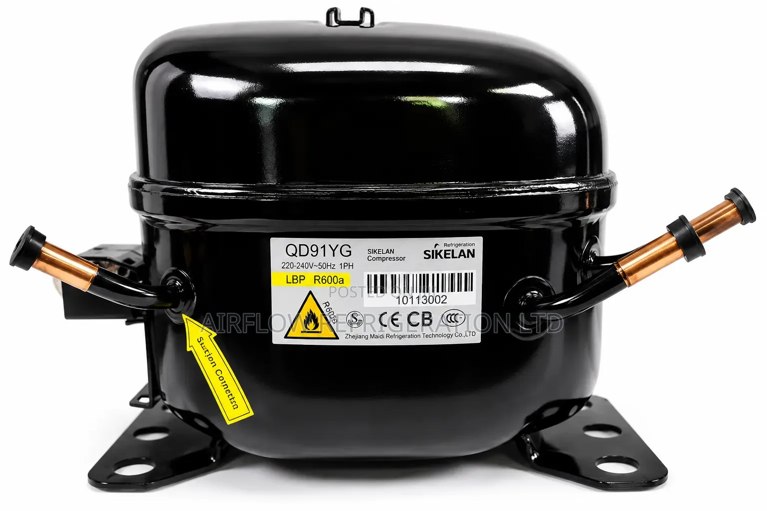 Fridge Compressors for R134 and R600 Gases