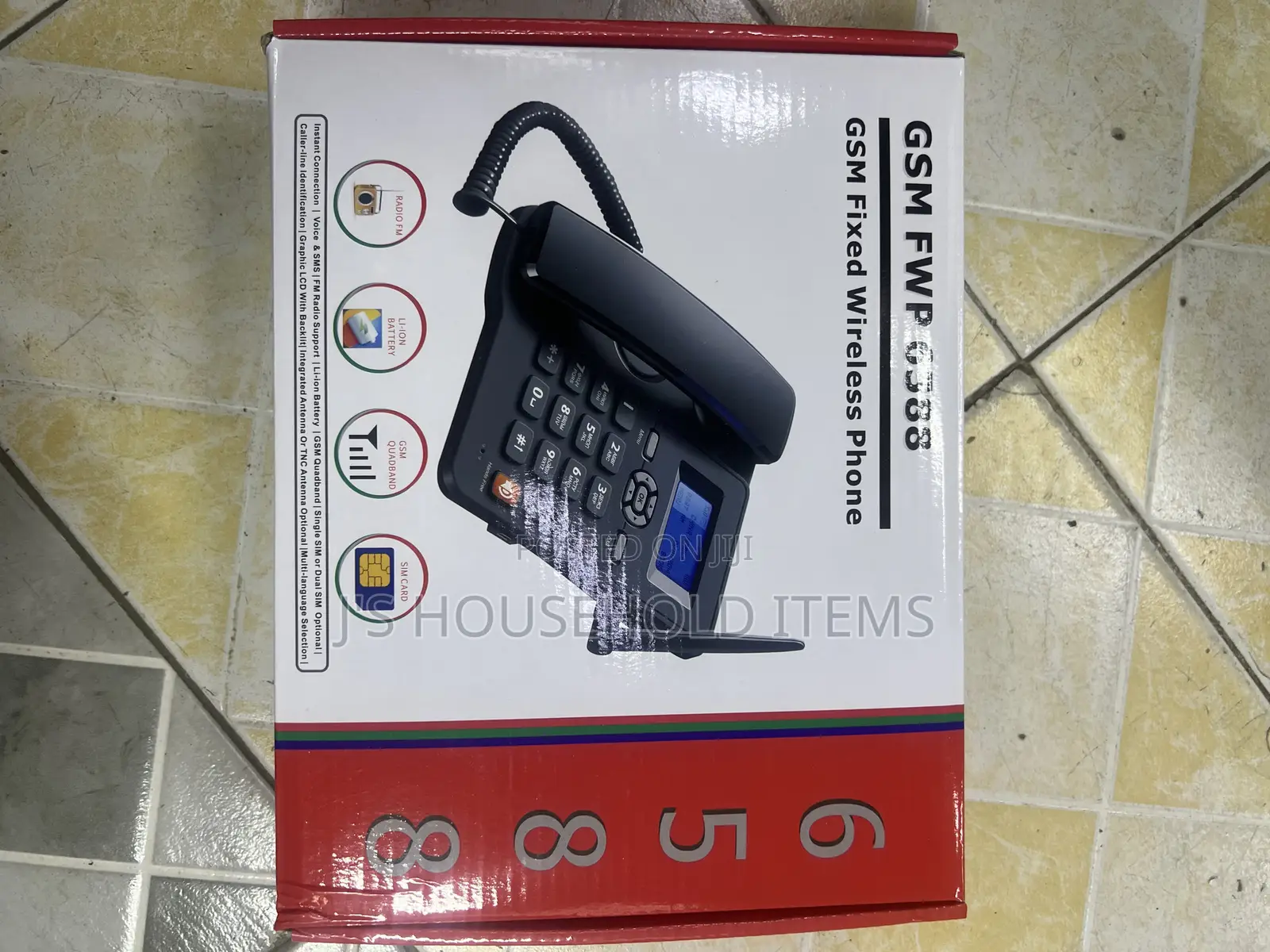 6588 GSM Fixed Wireless Phone With SIM Card Slot