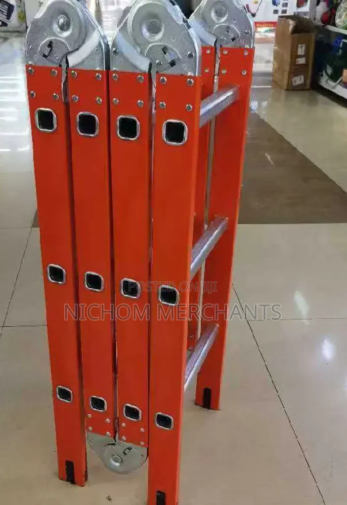 5.7m Fiberglass Ladder /4×5 Foldable Ladder