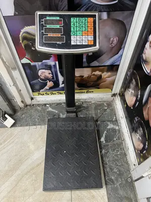 150kg Heavy Duty Digital Platform Scale - Metal, Grey, 50x40cm