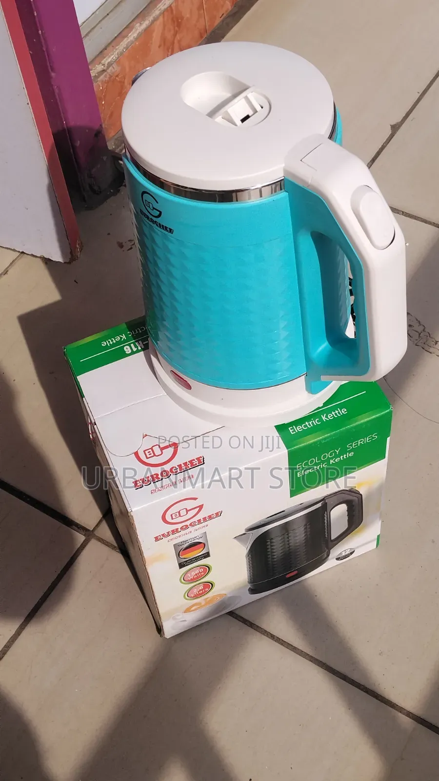 Eurochef 2L Cordless Electric Kettle 1500W Fast Boil