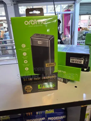 Oraimo PowerBox 400 22.5W Fast Charge 40000mAh Portable Battery Pack