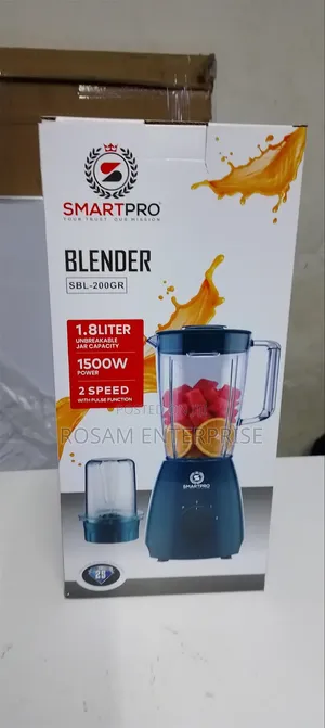 Smartpro Blender 1.8l 2in1 Plastic 200gr