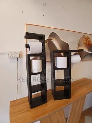 Wooden Tissue Holder