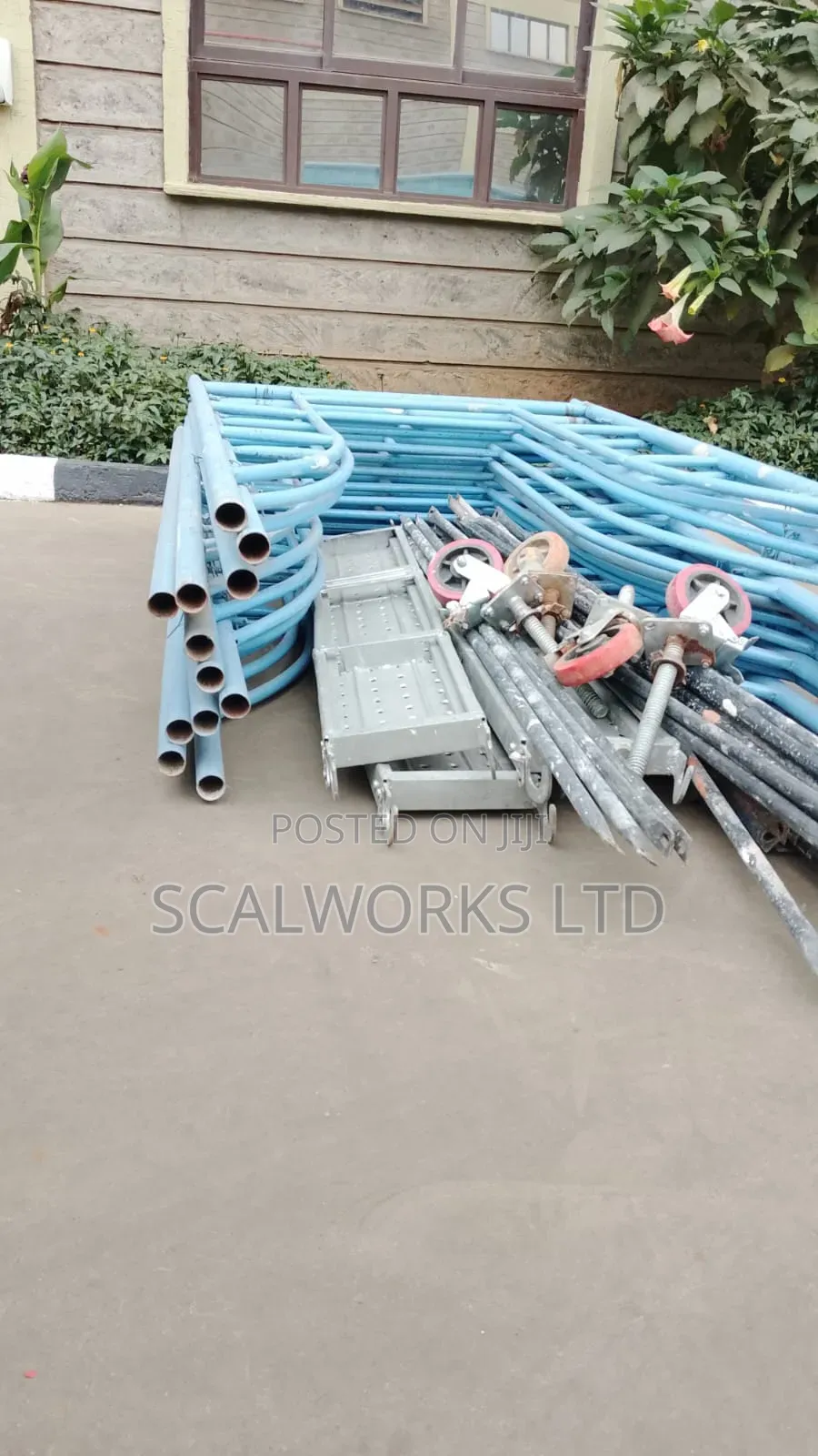 Scaffolds for Plaster Works