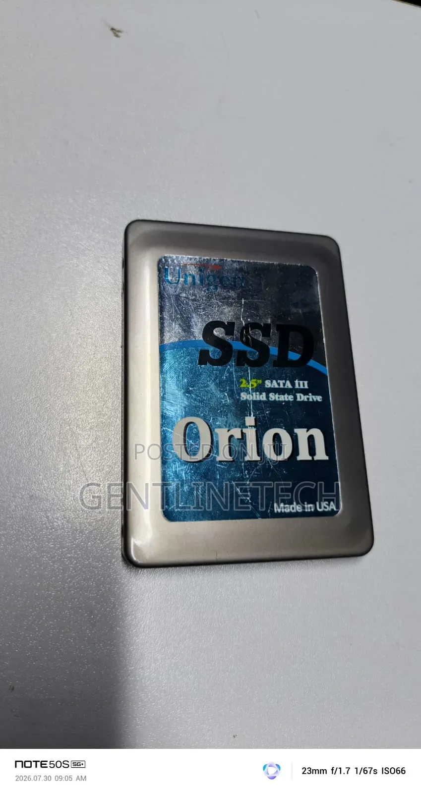 Unigen Orion 480GB SATA III 2.5" Internal SSD