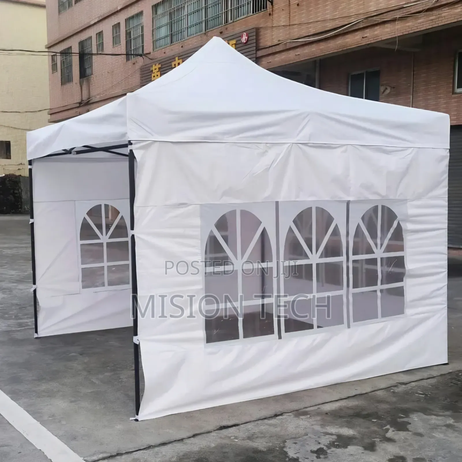 3 by 3 MTRS Canopy Tent With Windows