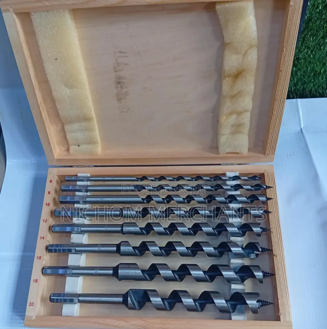 8pcs Auger Bit Set/Auger Drill Bit for Wood