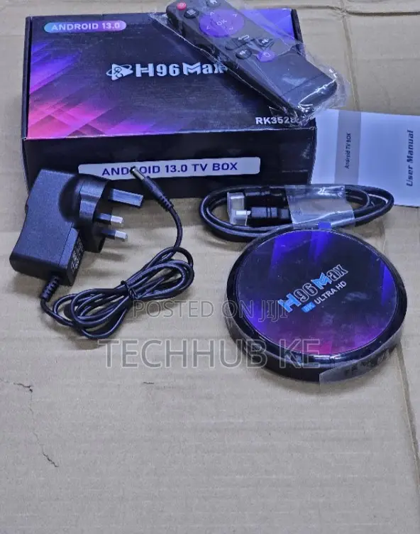 H96 Max Android 13 TV Box 4gb Ram 32gb Rom Ultra Hd