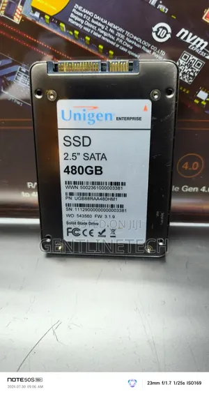 Unigen Orion 480GB Laptop SSD – SATA III