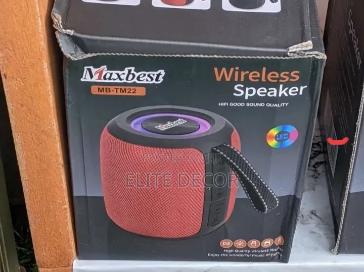 Maxbest MB-TM22 Portable Wireless Bluetooth Speaker 10W – 5.3, 1200mAh