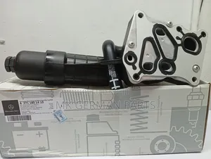 Genuine Mercedes Engine Oil Cooler for M271 CGI/Oil Cooler Housing.