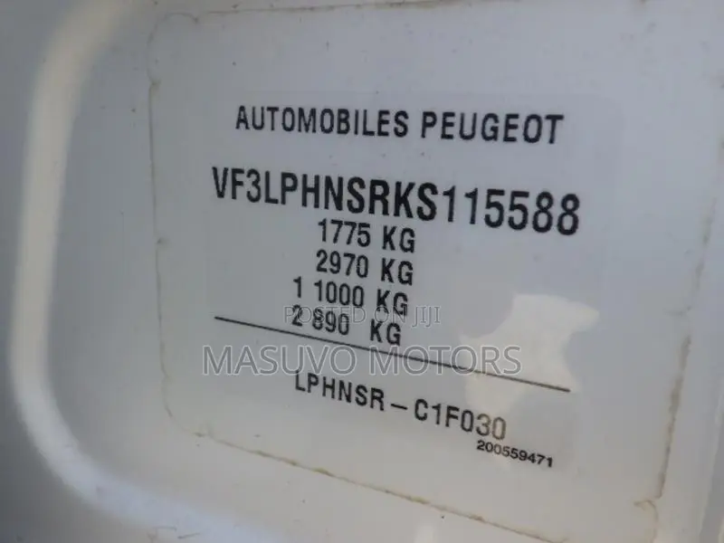 Peugeot 308 2019 White