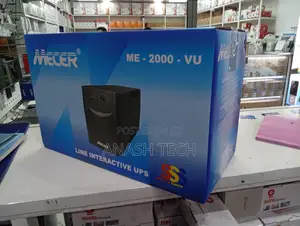 Mecer 2000VA Line Interactive UPS – Surge Protection & Battery Backup