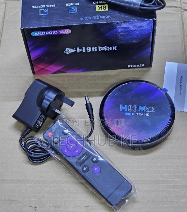 H96 Max Android 13 TV Box 4GB 32GB for Netflix YouTube
