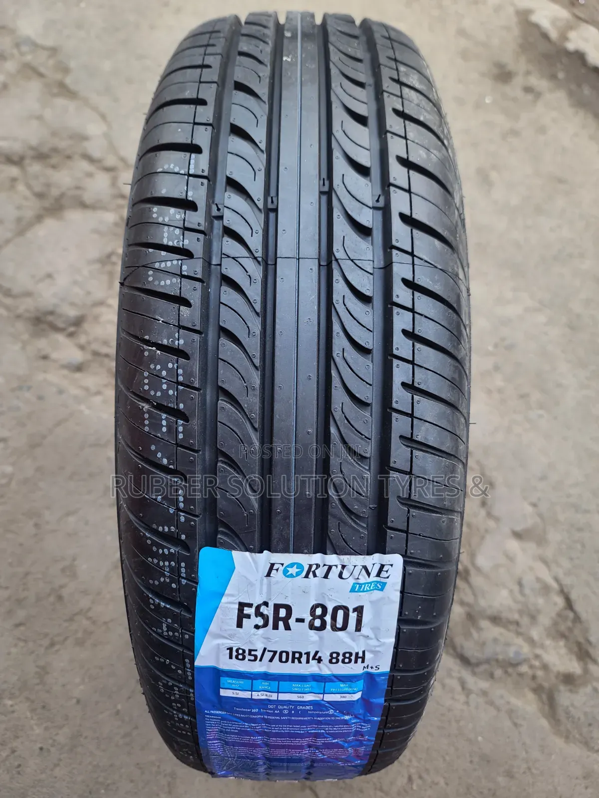 185 /70 R14 Fortune Tires 88h FSR-801