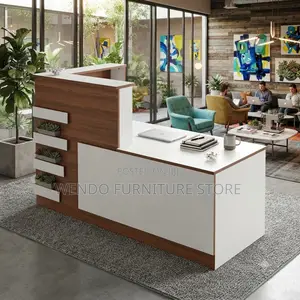 Reception Desk; 1.6 Meters Reception Front Modern Desks